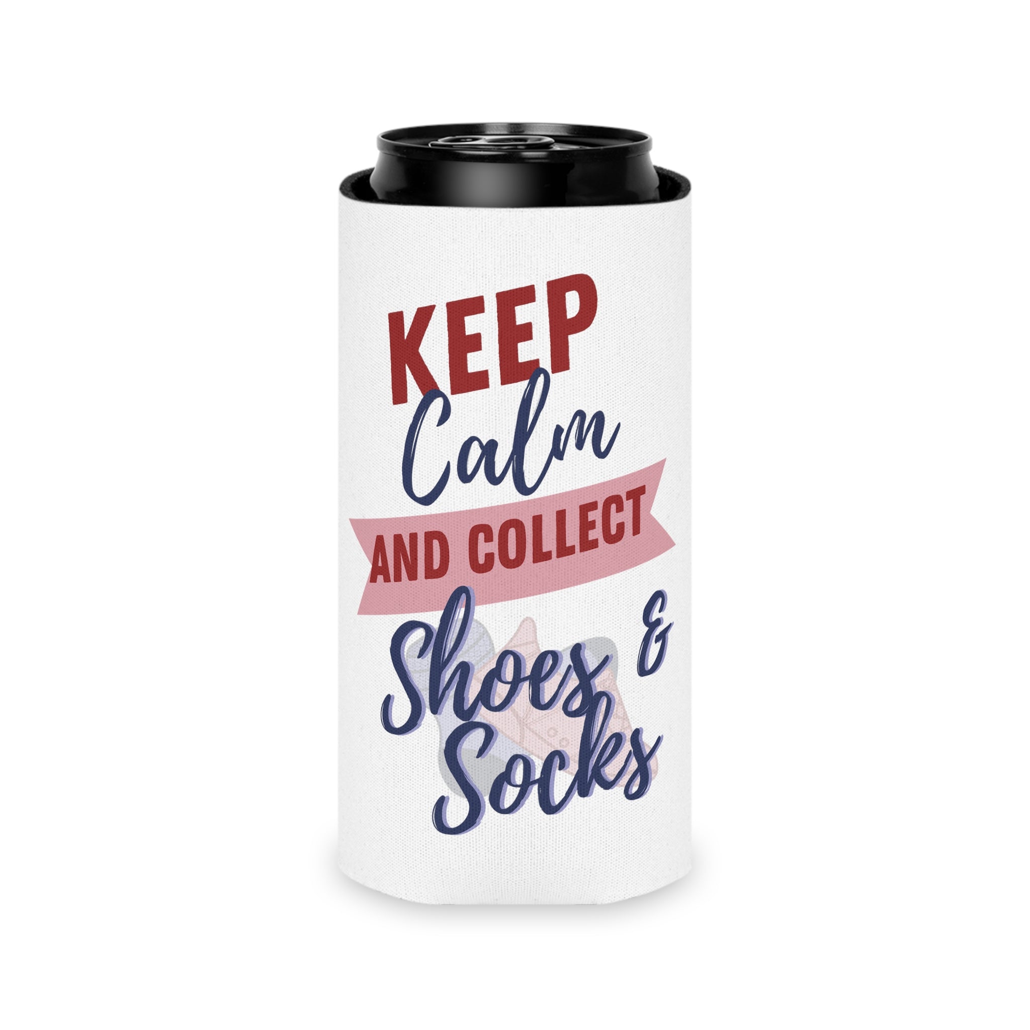 Collect Shoes & Socks Can Cooler