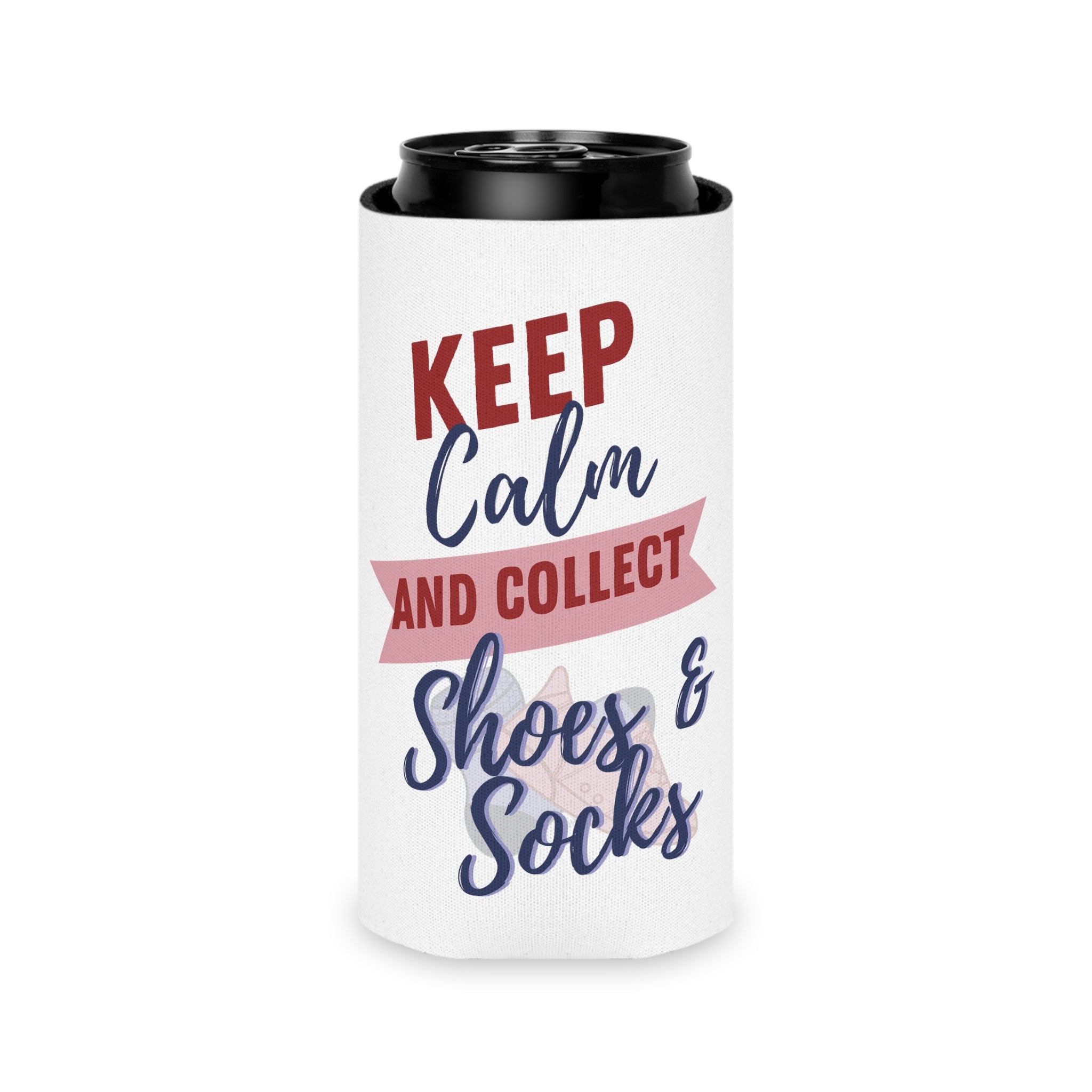 Collect Shoes & Socks Can Cooler