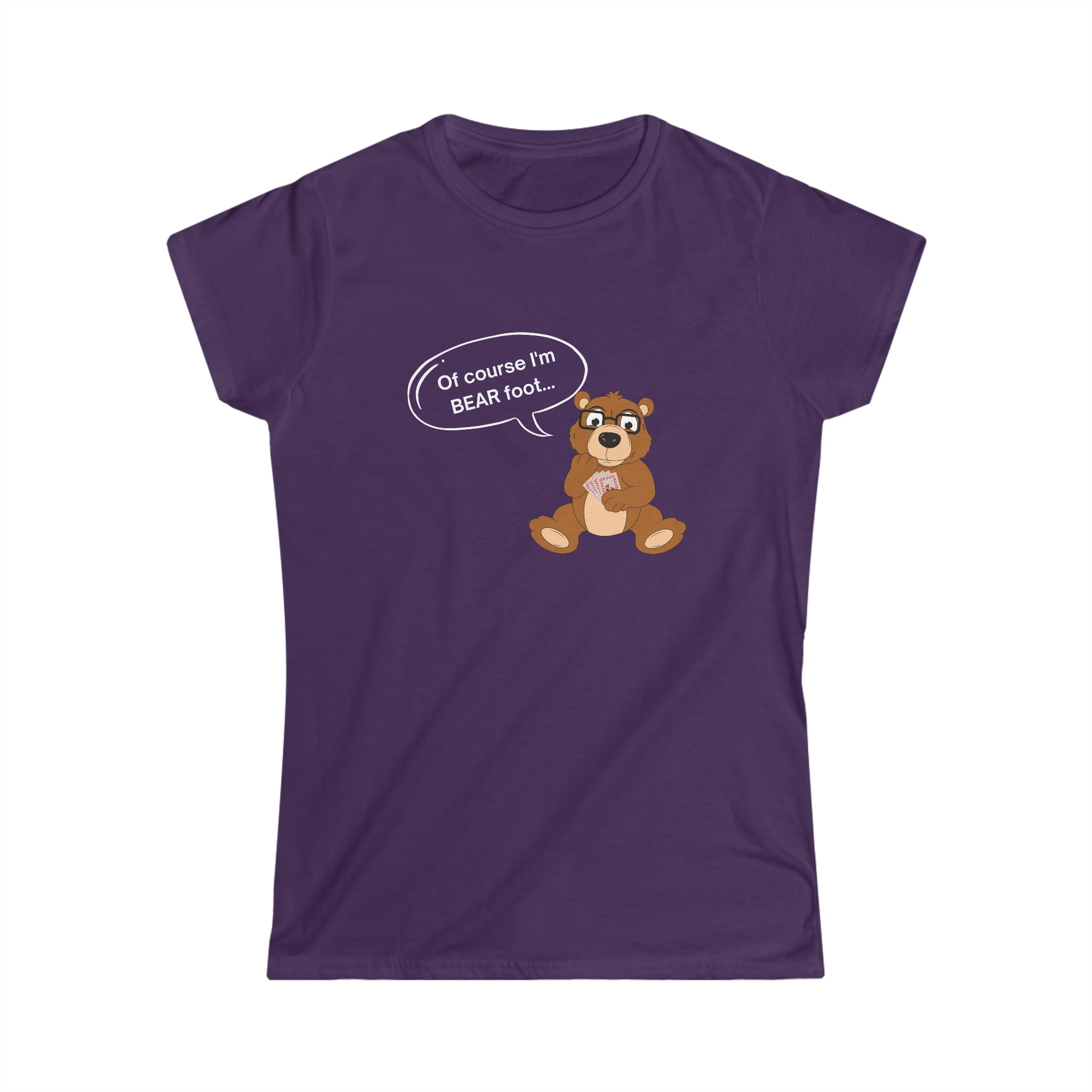 "Bear" Foot Women's Softstyle Tee