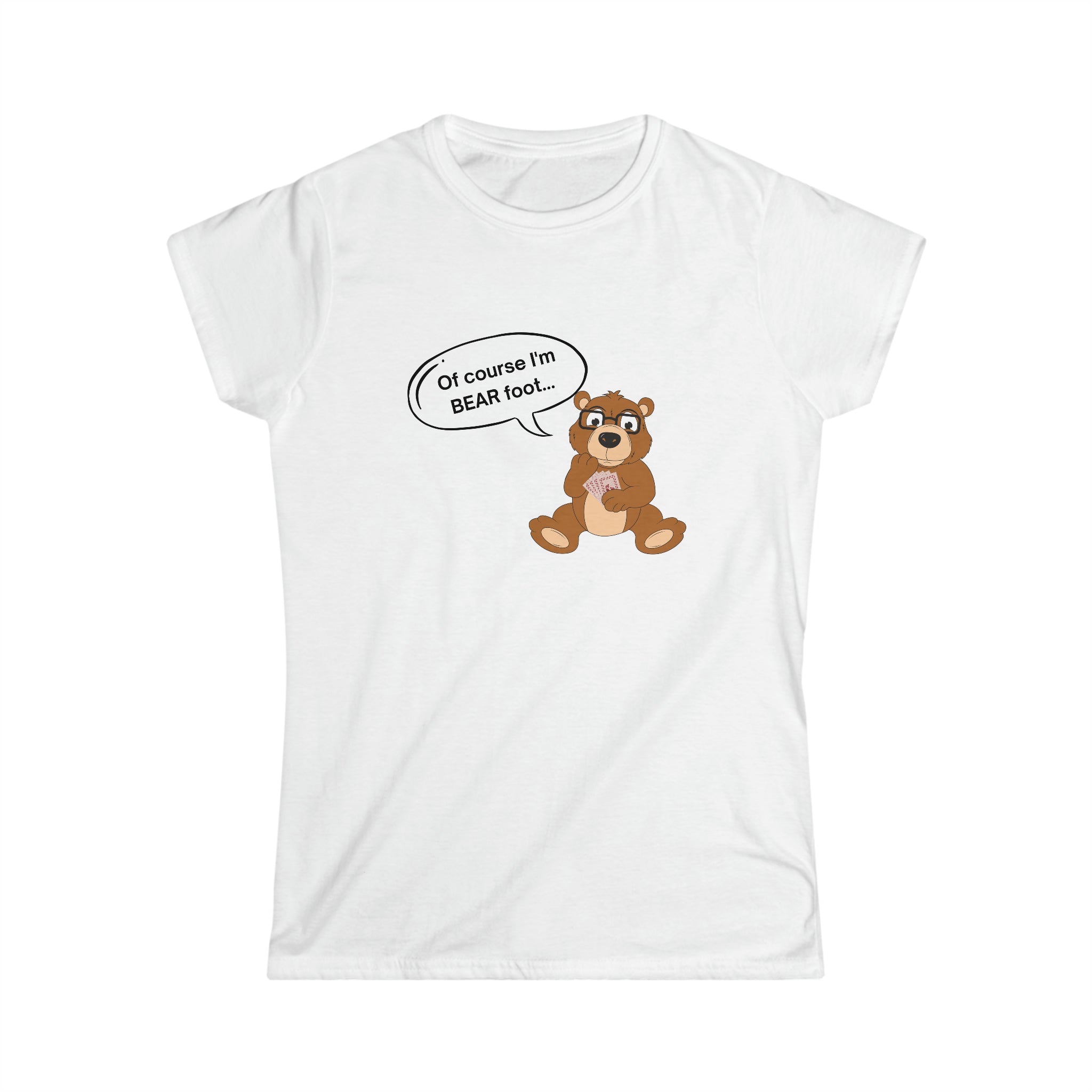 "Bear" Foot Women's Softstyle Tee